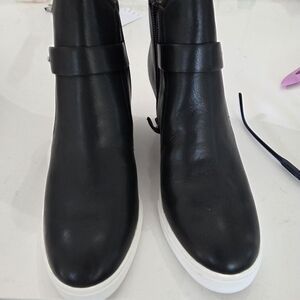 Paolo Black and White Athletic Shoes